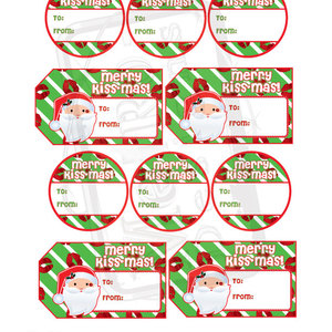 Christmas Gift Tag - Digital File - Thumbnail 1