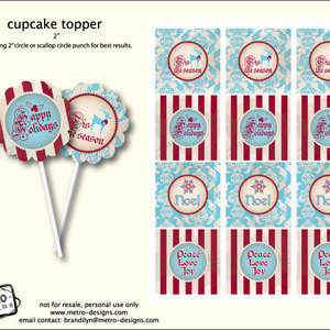 Christmas Tags - Digital File