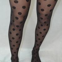 Polka-dot-tights - Thumbnail 1