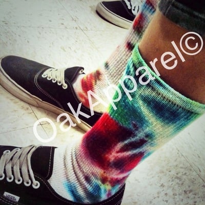 Oak tie dye socks (2 pairs!!) - Thumbnail 3