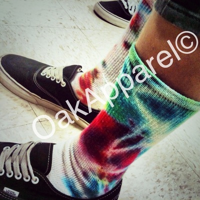 OAK Tie Dye Socks (2 PAIRS!!)