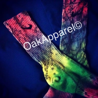 Rainbow custom nike socks  - Thumbnail 5
