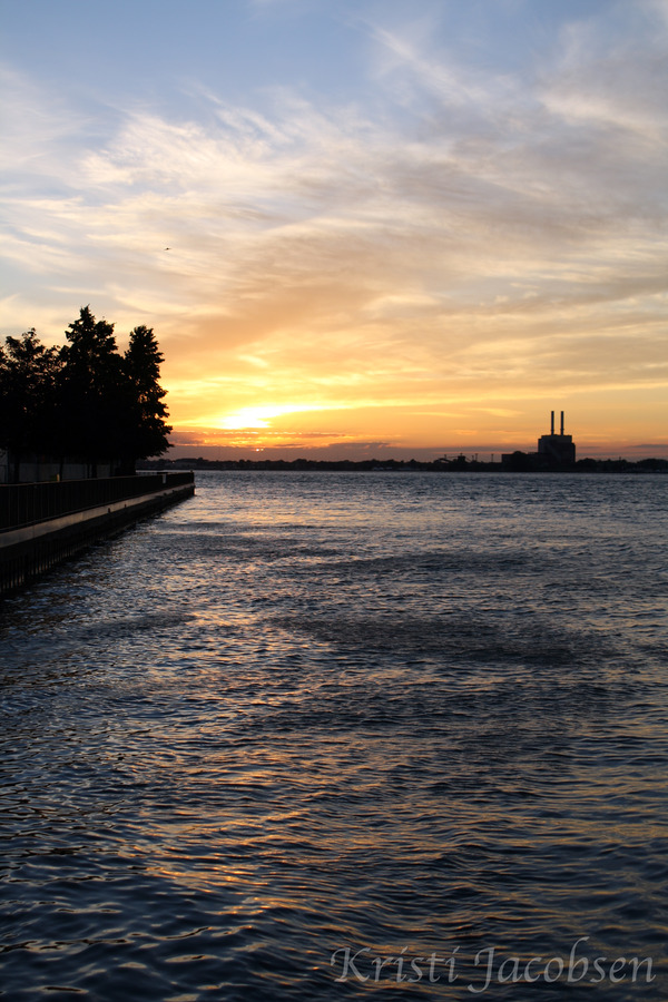 Sunset River 8x10