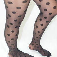 Polka-dot-tights - Thumbnail 2