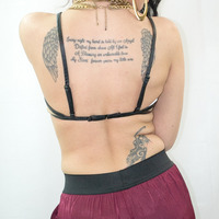 Knit Faux Suede Bralette in Mocha - Thumbnail 2