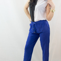 Draw string lounge pants - Thumbnail 2