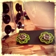Chartreuse Cutout earrings - Thumbnail 1