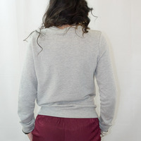 Zipper Detail Sweatshirt - Thumbnail 3