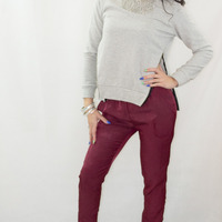 RUCHED HARLEM PANTS - Thumbnail 1