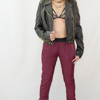 RUCHED HARLEM PANTS - Thumbnail 3