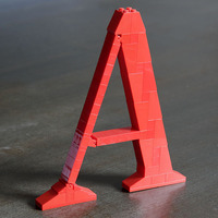 LEGO Capital A (Times) - Thumbnail 1