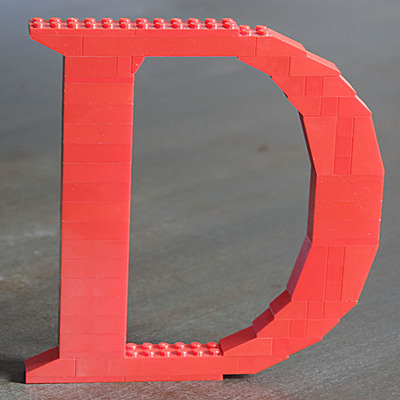 LEGO Capital D (Times)