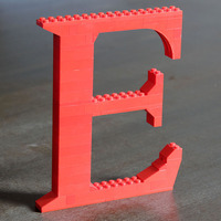 LEGO Capital E (Times) - Thumbnail 1