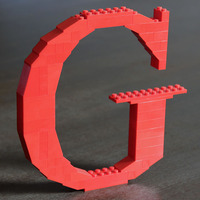 LEGO Capital G (Times) - Thumbnail 1