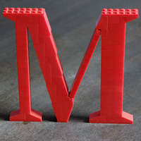 LEGO Capital M (Times) - Thumbnail 1