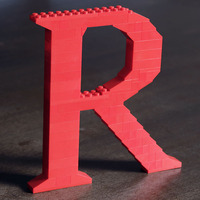 LEGO Capital R (Times) - Thumbnail 1