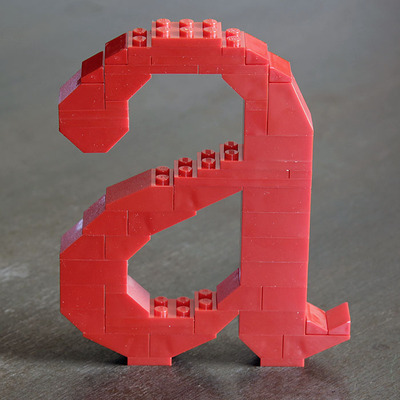 LEGO Lowercase A (Times)