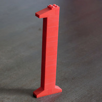 LEGO Lowercase L (Times) - Thumbnail 1