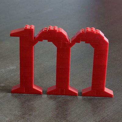 LEGO Lowercase M (Times)