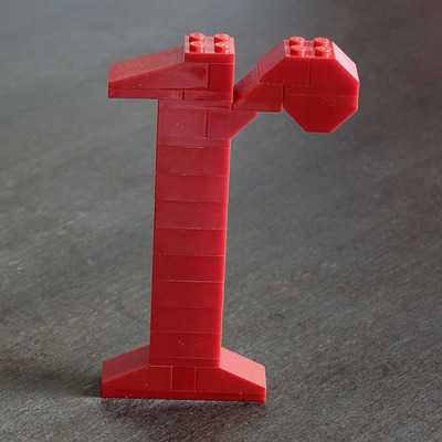 LEGO Lowercase R (Times)