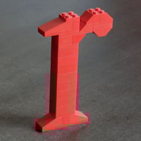 LEGO Lowercase R (Times) - Thumbnail 1