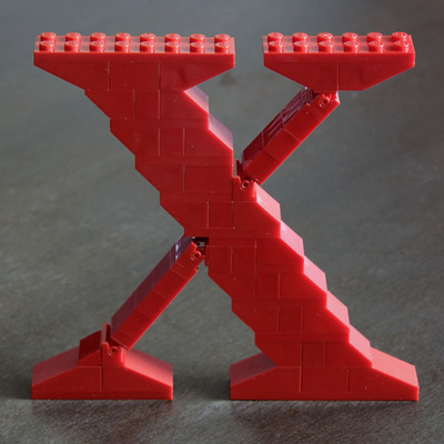 Lego lowercase x (times)