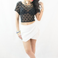 Asymmetrical  Skort - Thumbnail 3