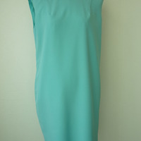 *Half-price deal* Mint double-layered sleeveless dress - Thumbnail 1