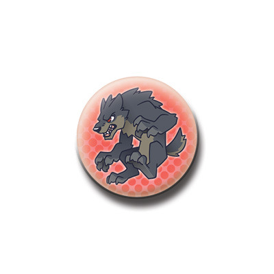 Button / magnet : werewolf