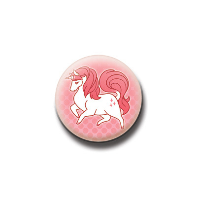 Button / magnet : unicorn