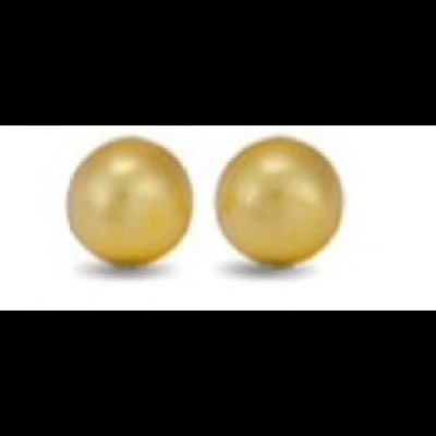 Genuine freshwater pearl earrings sterling silver
