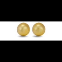 Genuine freshwater Pearl Earrings Sterling Silver - Thumbnail 2
