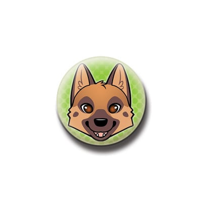 Button / magnet : german shepherd