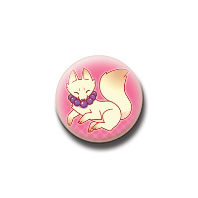 Button / magnet : kitsune