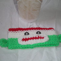 Sock Monkey cup cozie - Thumbnail 2