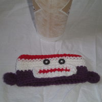 Sock Monkey cup cozie - Thumbnail 2
