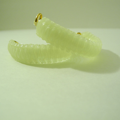 Mini cobra knot bangle - glow in the dark