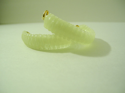 Mini cobra knot bangle - glow in the dark