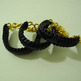 Mini Cobra Knot Bangle - Black-1