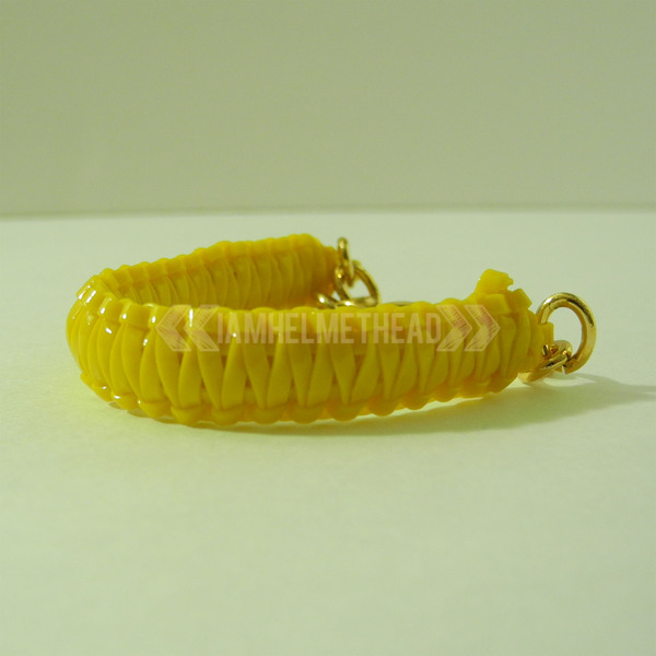 Mini Cobra Knot Bangle - Mustard Yellow