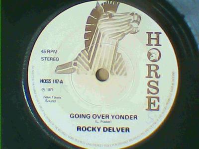 Going over yonder/version-rocky delver-horse records-7"-vg