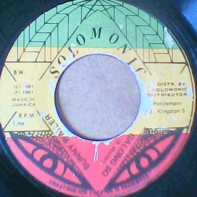 Galong so/version-bunny wailer-solomonic records-7"-vg