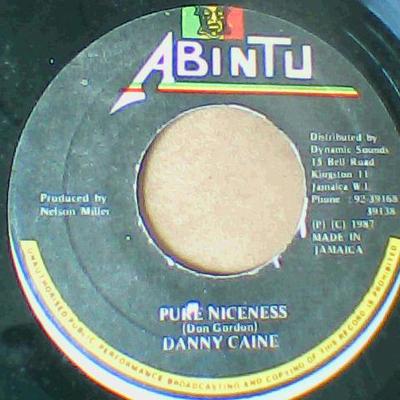 Pure niceness/version-danny caine-abintu records-7"-vg