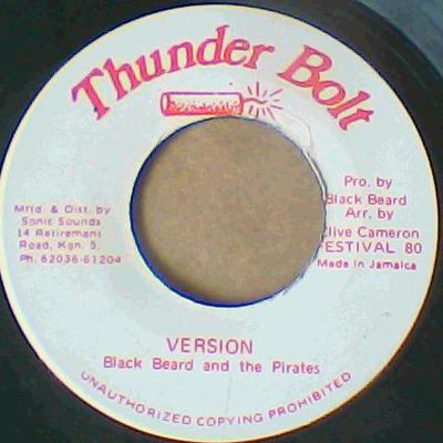 Pretty island/version-austronauts-thunder bolt records-7"-vg