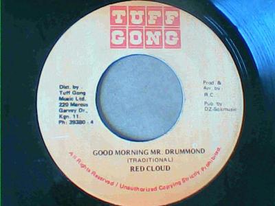 Good morning mr. drummond/version-red cloud-tuff gong records-7"-vg