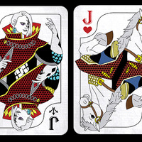 GREEN Bonus Royal Cards - Hylian Court Playing Cards - Thumbnail 2