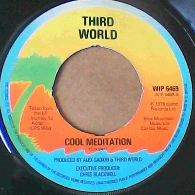 Cool meditation/cool meditation pt.2-third world-island records-7"-vg