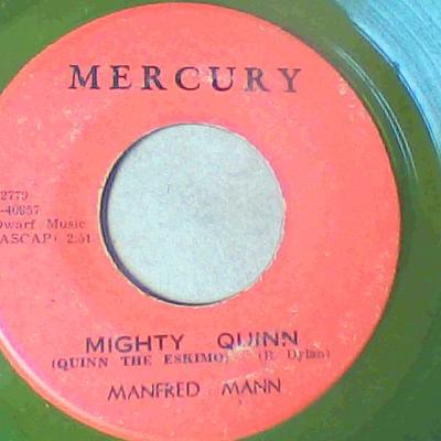 Mighty quinn/by request-edwun garvey-mannfred mann-mercury records-7"-vg