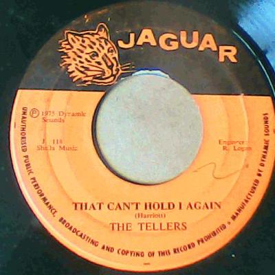 That can't hold i again/dub-the tellers-jaguar records-7"-vg