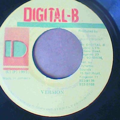 The rod/version-garnet silk-digital b records-7"-vg+